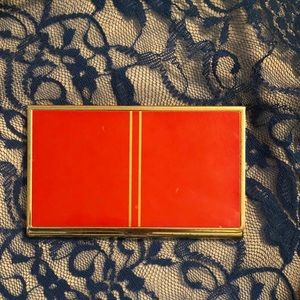 Vintage business card holder